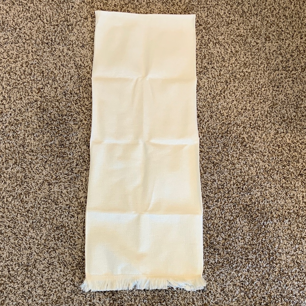 Cream table runner 33*183 CM